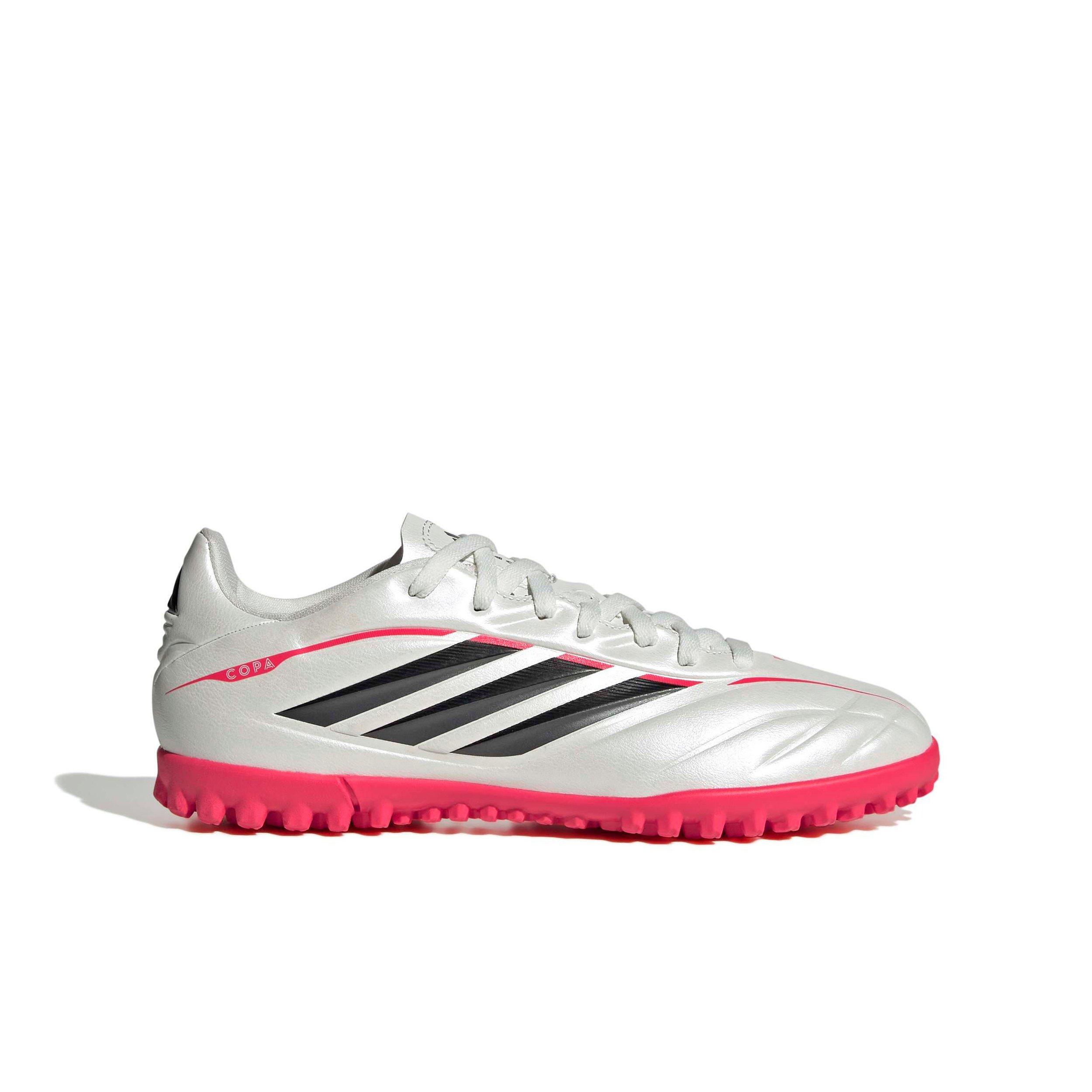 adidas Copa Pure IV Club Turf "Zero Metallic/Core Black/Lucid Red" Preschool Kids' Soccer Shoe - ZERO/BLACK/RED